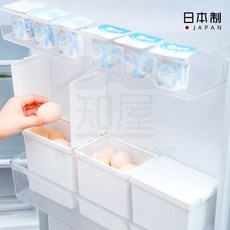 全店折扣 日本進口冰箱側門雞蛋收納盒翻蓋收納神器食品級蛋架託分裝儲物盒, 1個, 雞蛋收納盒（1個裝）橫款1.6L,可放約16枚雞蛋