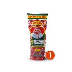 오뚜기 1/2하프 케찹, 475g, 7개