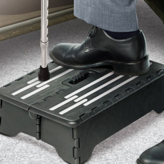 접이식 발 받침대 휴대용 안전 가정용 미끄럼 방지 발 받침대 노인용 캠핑용 욕실