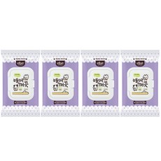 에티펫 반려동물용 눈물자국 깨끗 세정 물티슈 30p, 4개, 150g