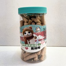 四寶的店 歐姆貓 OＭO 凍乾 貓零食, 1個, OM37C貓草細棒 蔓越莓80g/罐, 80g