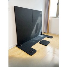 피아노 방음판 흡음판 방지 바닥 방음 패드 카페트 흡음, 1개, 3_초대형 고무 충격흡수 패드