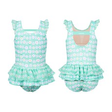 레노마수영복 여아 U백 원피스 수영복