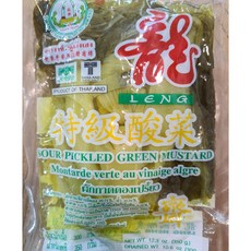 태국 용 갓김치 5개, 350g