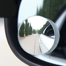 사각거울자동차 자동차부착용 75mm데드존미러 중형 han+91961Gs