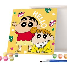iLovePainting 蠟筆小新 繪畫 DIY PAINTING, 1個, 小新, 小葵