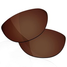 RockShell Oakley Fate 선글라스용 편광 렌즈 교체 - 마호가니 브라운