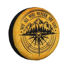 타이어 보호대 오프로드 마운틴 나침반 스페어 휠 커버, 색상: 6. 4 / 크기: B. 15 inch