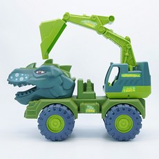 대형 공룡 자동차 중장비 장난감 포크레인 티라노트럭, 05_공룡 포클레인 트럭(티라노사우루스), 1개