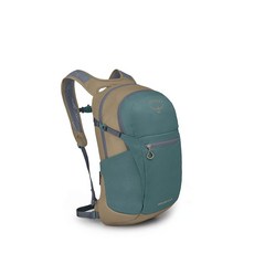 Osprey Daylite Plus 에브리데이 백팩 드림 퍼플 원 사이즈, 캐스케이드 블루/라떼 브라운