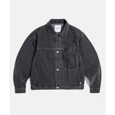 에스피오나지 ESPIONAGE Minimalist Denim Jacket Light Black 970178