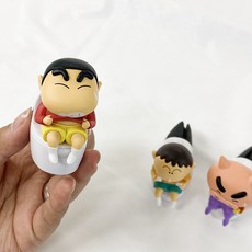 짱구는 못말려 변기 모양 자동차 차량용 송풍구 방향제 크레용신짱 새차 선물, 짱구, 1개