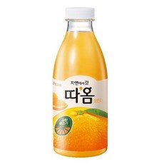 빙그레 따옴주스 730ml 오렌지 2개 냉장무료배송
