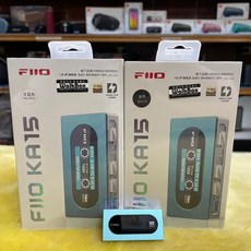 FiiO KA15 隨身型 解碼 耳機轉換器，Hi-Res 高解析音質, 午夜黑