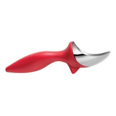 Tovolo Tilt-Up 아이스크림 스페이드 숯 - 아이스크림과 젤라토 쉐이핑 커팅 및 서빙을 위한 인체 공학적 아연 합금 도구 식기세척기 사용 가능, Candy Apple Red