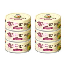 [사조대림] 샐러드 닭가슴살 135g x6개, 6개