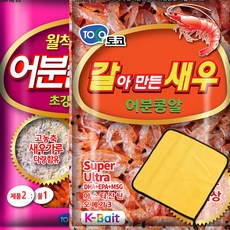 노지 글루텐 갈아만든새우+어분글루텐 세트, 1세트, 600g