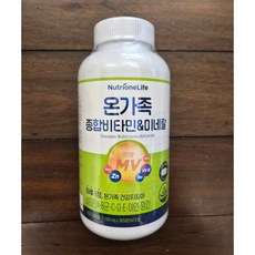 뉴트리원 온가족 종합비타민 미네랄 1500mg, 365정, 1개