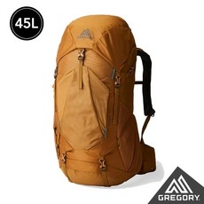 Gregory 45L STOUT 登山背包 綠/藍/黑/黃 GG126872 GG149375【野外營】登山包, 新款-漠石黃
