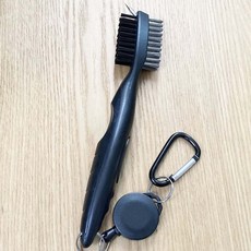 송곳브러쉬 양면브러쉬 골프채 클럽 청소 송곳 양면 골프라운딩 골프채관리 골프악세사리