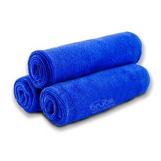 Bruce 極品淨布超細纖維清潔布 30x30公分 高效吸水 適用汽車居家清潔, 寶藍, 1個