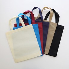 부직포가방 튼튼한 고급 에코백 인쇄제작가능, 네이비