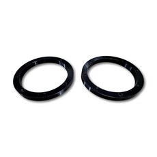 SpeedFreakCNC 1쌍 - 범용 16.5인치 자동차 도어 스피커 장착 링 스페이서 어댑터 SPKBRK017 325755, SpeedFreakCNC 1쌍 - 범용 16.5인치 자