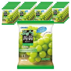 ORIHIRO 普倫託 蒟蒻果凍 麝香葡萄 6入, 24個, 120g