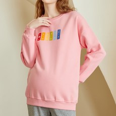 [파격할인] 예비엄마를 위한 데일리 임부복 피셔프라이스 임부복 맨투맨 분홍