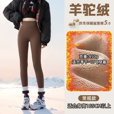 加絨鯊魚褲 緊身褲 高腰提臀 運動瑜珈褲 冬季加厚 彈力顯瘦