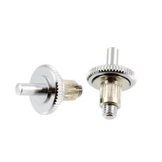 Allparts BP-0390 Gibson Nashville 琴橋專用 4mm M5 立柱, 1個, BP-0390-010 Chrome銀色