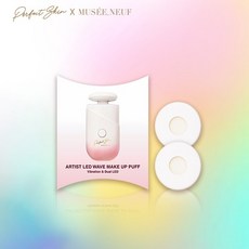 퍼펙트스킨 아티스트 LED 웨이브 메이크업 퍼프 리필 2개