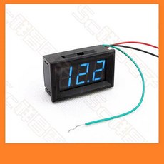 祥昌電子 防水型 0.56 三位元 LED電壓錶頭, 1個