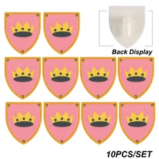 중세 군사 Wofl 방패 빌딩 블록 액세서리 갑옷 벽돌 장난감 어린이 선물, 34 B35-30-2