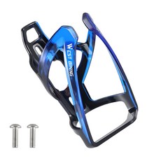 시그니처베이지 자전거 초경량 물통 케이지 거치대 YPZ037, 블루, 1개