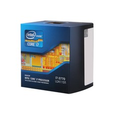 [Intel] 인텔 코어 i7-3770 - i7 3세대 아이비 브릿지 쿼드 3.4GHz (3.9GHz 터보) LGA 1155 77와 HD 그래픽스 4000 데스크탑 프로세서 B
