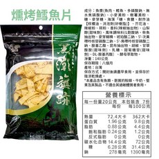 台東新港區漁會 魷魚條 烤魷魚片, 1個, 【一包】燻烤鱈魚風味片140G