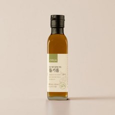 풀무원 국산 발아 들깨로 만든 들기름 180ml 1개