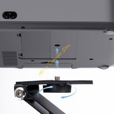 금속 프로젝터 마운트 붕괴 가능한 설계 높이 조정 180 회전 유연한 N1HC, 01 빠른  Mainland
