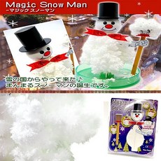 神奇魔幻成長雪人 聖誕節DIY紙樹開花擺飾, 1個