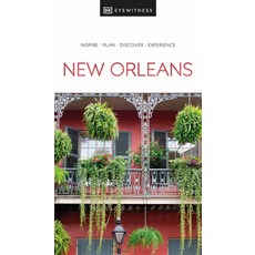 (영문도서) DK Eyewitness New Orleans Paperback, DK Eyewitness Travel, English, 9780241662632