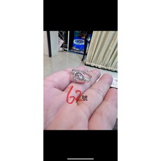 龍婆樂 錢多多符管純銀手鍊 招財鎖財戒指, 1個, 招財鎖財戒指62號