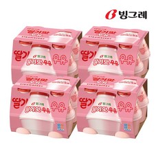 [빙그레]바나나맛 우유 240ml 16개 (바나나맛8개/딸기맛8개) /단지우유, 딸기맛240ml x8개 + 딸기맛240ml x8개