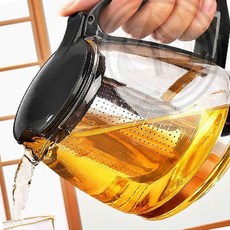 유리 티포트 차포트 750ml 빠른배송 주방 유리용기 허브차