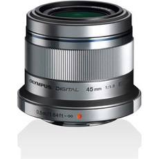 OLYMPUS 단초점 렌즈 M.ZUIKO DIGITAL 45mm F1.8 실버, 상세페이지 참조