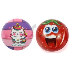 兒童卡通靜音彈力拍拍球玩具, 1顆