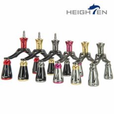 하이텐 SP튠브이 95 스피닝 릴 더블핸들 커스텀 주꾸미 갑오징어 낚시 선상 루어 부품, 실버/핑크/핑크, 1개