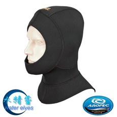 AROPEC 3/5mm 潛水頭套，彈性氯丁橡膠潛水配件, 3mm,2XL
