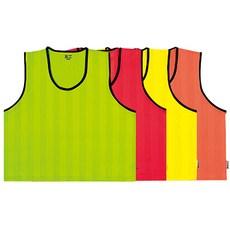 굿딜 캡스록 형광 팀조끼 유치부~성인까지 3개사이즈