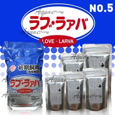 러브라바 5호 [택배비 2500원] 양어장종묘사료, 100g, 1개
